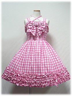 Lovely Gingham JSK by Angelic Pretty