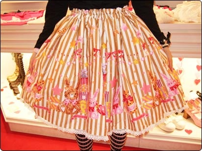CL / Candy Star Rabbit Mini Skirt by Metamorphose Temps de Fille