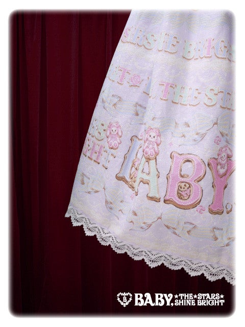 くみゃちゃんのシュガシュガアイシングクッキー柄　ジャンスカ&カチューシャ Kumya chan's Sugar Baby Icing Cookie JSK II by Baby, the Stars