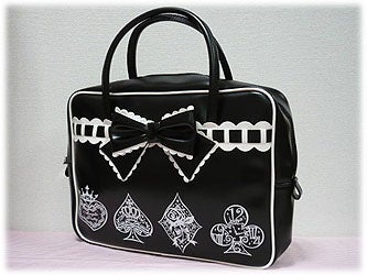 Glitter Playing Cards Lesson Bag by Angelic Pretty