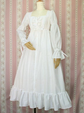 Lace Long Room Wear OP by Victorian Maiden