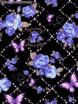 Jewel Butterfly High Waist JSK by Metamorphose Temps de Fille