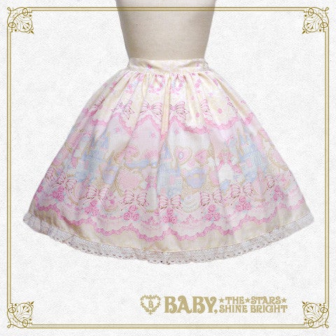 Little  Icing～私の小さなプリンセス～柄スカート Little Royal Icing ~My Little Princess~ Skirt by Baby, the Stars