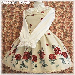 Cardinal Rose JSK (Short) by Innocent World