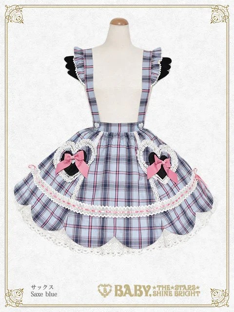 Sweet Wing Tartan Check Skirt by Baby, the Stars Shine Bright