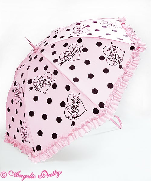 Angelic Pretty Dolly dot アンブレラ 未使用 Dolly Dot Print Umbrella by Angelic Pretty