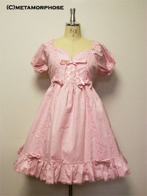 High Waist JSK with Sleeves by Metamorphose Temps de Fille