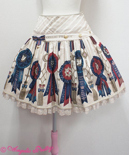 Rosette Collection Skirt by Angelic Pretty