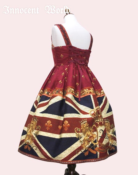 Union Jack High Waist JSK by Innocent World