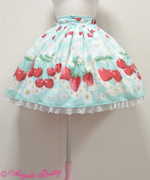 Cherry Marguerite Skirt by Angelic Pretty