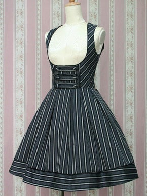 Victorian maiden ノーブルレジメンタルスカート Noble Regimental JSK by Victorian Maiden