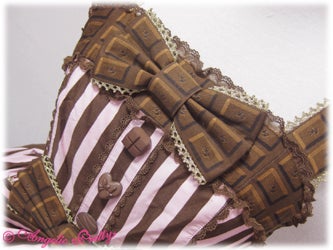 Melty Chocolate High Waist JSK (2010) by Angelic Pretty