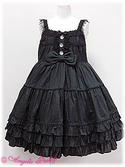 あきしゃーん専用♡Spring Butterflyblack系 Gelato JSK (2010) by Angelic Pretty