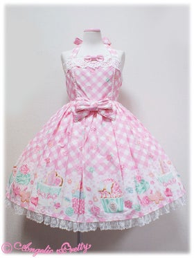 Sugar Fairy Cake Halter Neck JSK by Angelic Pretty