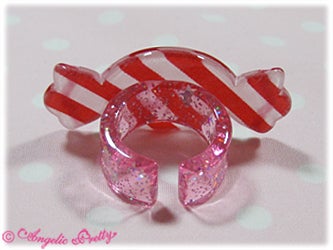Candy Stripe Ring by Angelic Pretty