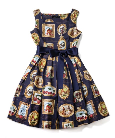 日*9様 Jane Marple Anniversary Frameワンピース Anniversary Frame Square JSK by Jane Marple