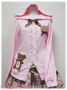 Angelic Pretty Sweet Cream ジンジャーくまパーカー Sweet Cream Ginger Bear Parka by Angelic Pretty