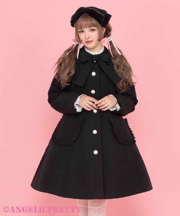 Fluffy Ribbon Coat by Angelic Pretty