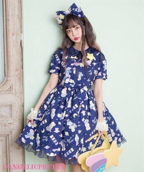 Angelic Pretty Fancy Shooting Starセット Fancy Shooting Star Shoulder Bag by Angelic Pretty