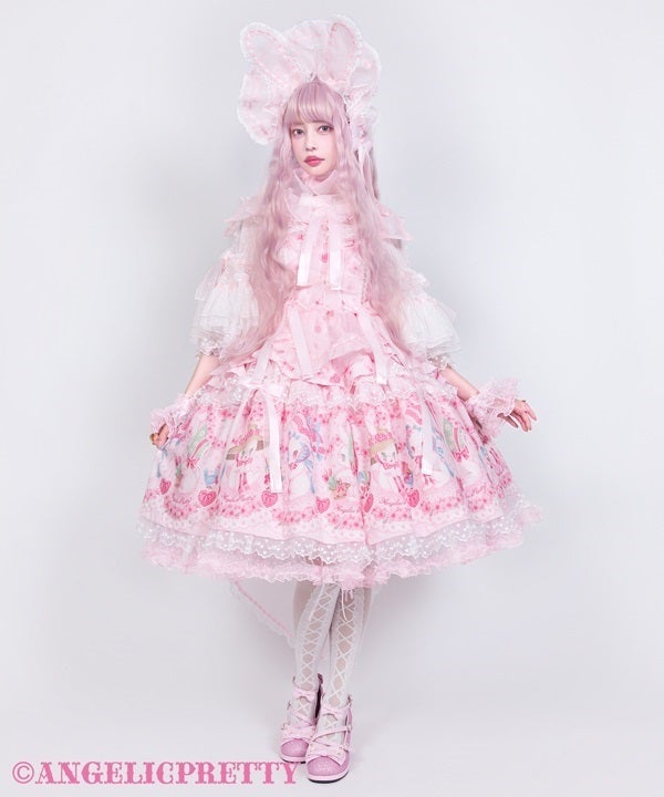 Ohanami Bunny JSK Set by Angelic Pretty