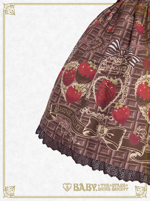 Strawberry Loves Chocolate Skirt by Baby, the Stars Shine Bright
