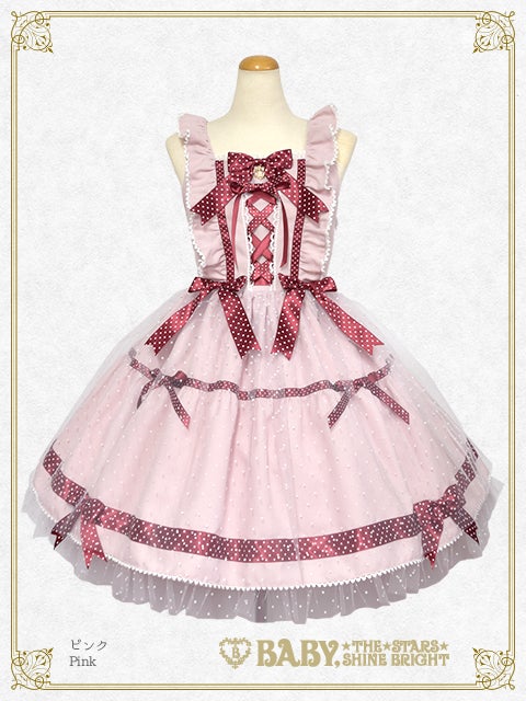 Neko Kumya Dot Ribbon JSK by Baby, the Stars Shine Bright