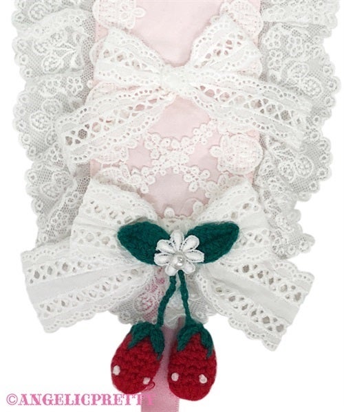 Dress-up Berry Knitted Headdress by Angelic Pretty
