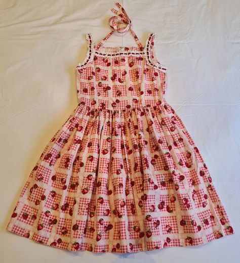 Emily Temple ~ Strawberry Print JSK (2141253) by Emily Temple Cute