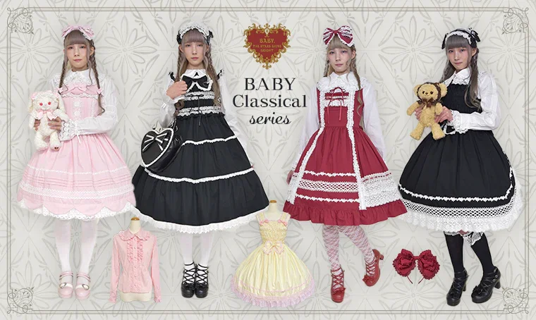Ribbon Scallop JSK (2023) by Baby, the Stars Shine Bright