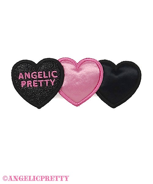 Angelic Pretty ハート クリップ 3点セット Angelic Pretty ハート
