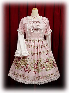 Cross Rose Print OP by Baby, the Stars Shine Bright