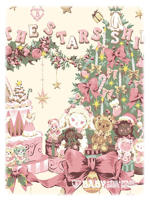 Kumya chan's Christmas Holly Night Skirt by Baby, the Stars Shine