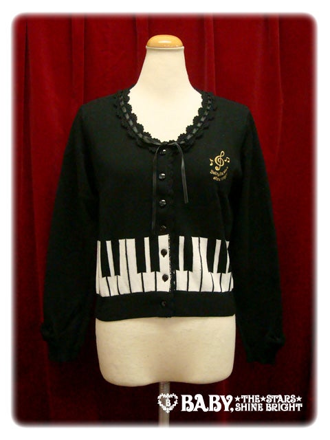 BABY, THE STARS SHINE BRIGHT カーディガン Melody of a Piano Cardigan by Baby, the Stars Shine Bright