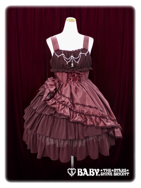 Gathered Chiffon JSK (109P237) by Alice and the Pirates