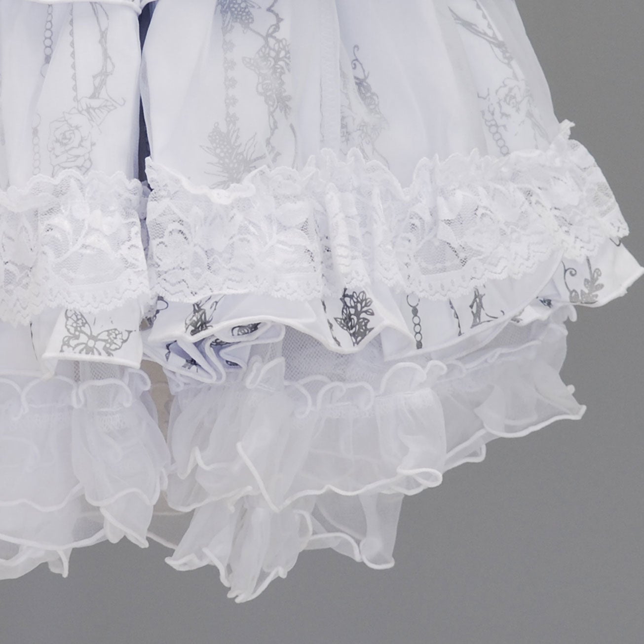 FRILL Volume Pannier Skirt by h.NAOTO
