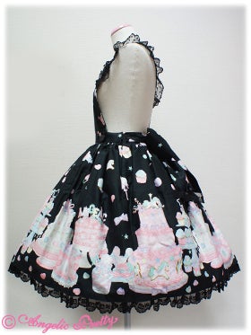Decoration Dream Apron-Style Skirt by Angelic Pretty