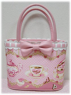 Wonder Party Bucket Tote Bag by Angelic Pretty