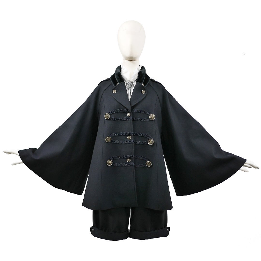 Zekudo Coat (Wool/Poly Blend) by Miho Matsuda