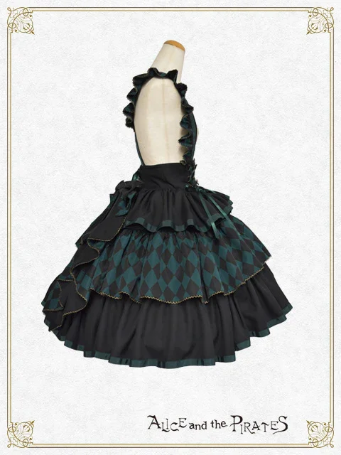Clown's Prank Tiered Skirt by Alice and the Pirates