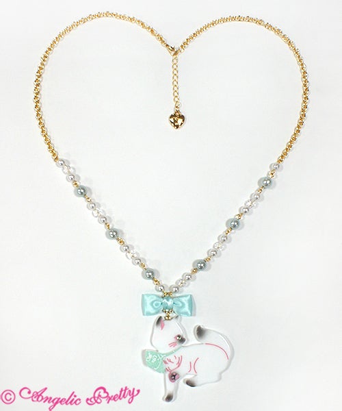 Romantic Cat Necklace by Angelic Pretty