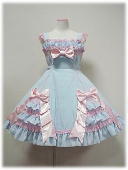 Ribbon Decoration JSK by Angelic Pretty