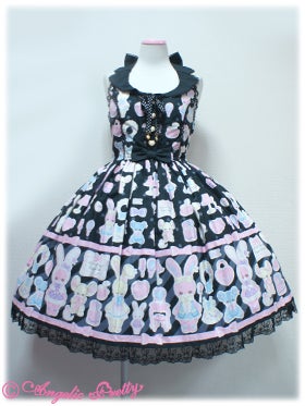 Fancy Paper Dolls JSK with Collar by Angelic Pretty