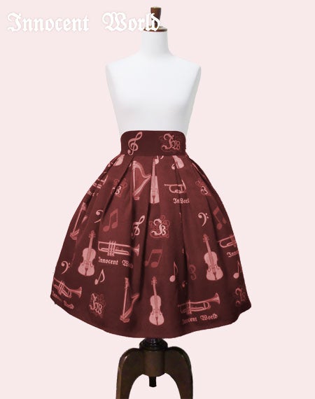 Orchestra Instruments Skirt by Innocent World