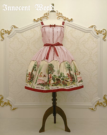Innocent Red Riding Hood Ribbon JSK by Innocent World