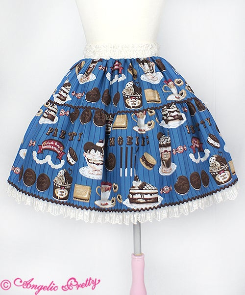 Angelic Pretty Cream Cookie Paradeジャンスカ Cream Cookie Parade