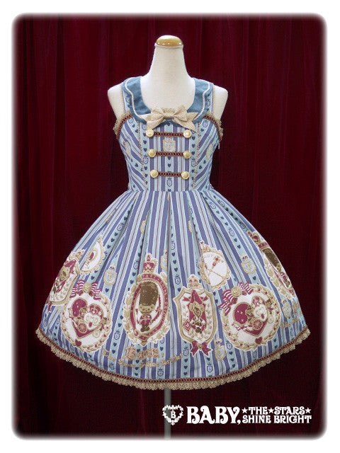 【超希少】BABY くまくみゃの Kingdom柄スカート サンプル品 Kuma Kumya's Royal Kingdom JSK I by Baby, the Stars Shine Bright