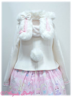 【新品未着用】Sweet Bunnyショートコート angelic pretty Lyrical Bunny Short Coat (2nd Release) by Angelic Pretty