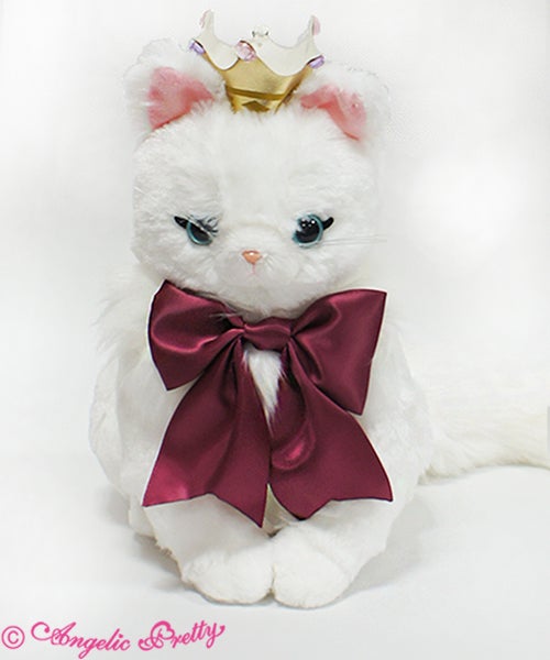 Princess Cat Stuffed Pouch by Angelic Pretty
