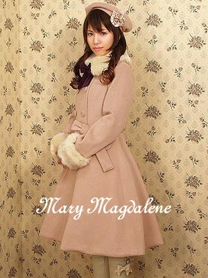 メアリーマグダレン アマンディーヌコートコート ミルクティー Amandine Coat by Mary Magdalene