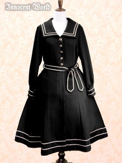 ソ*イ様 innocentWorld セーラー襟ワンピース Sailor Coat OP by Innocent World